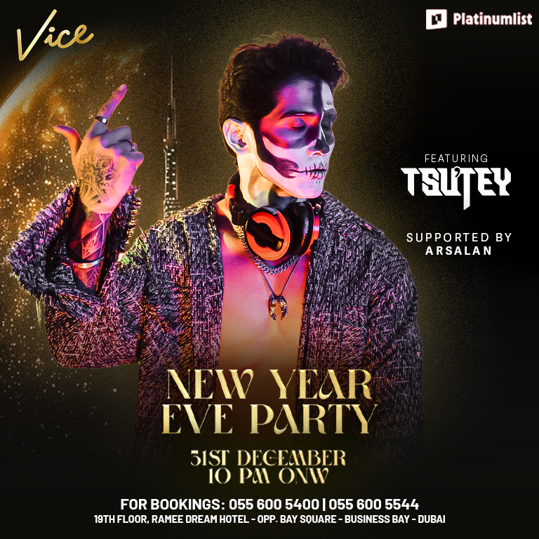 New Year’s Eve Party at Vice in Dubai