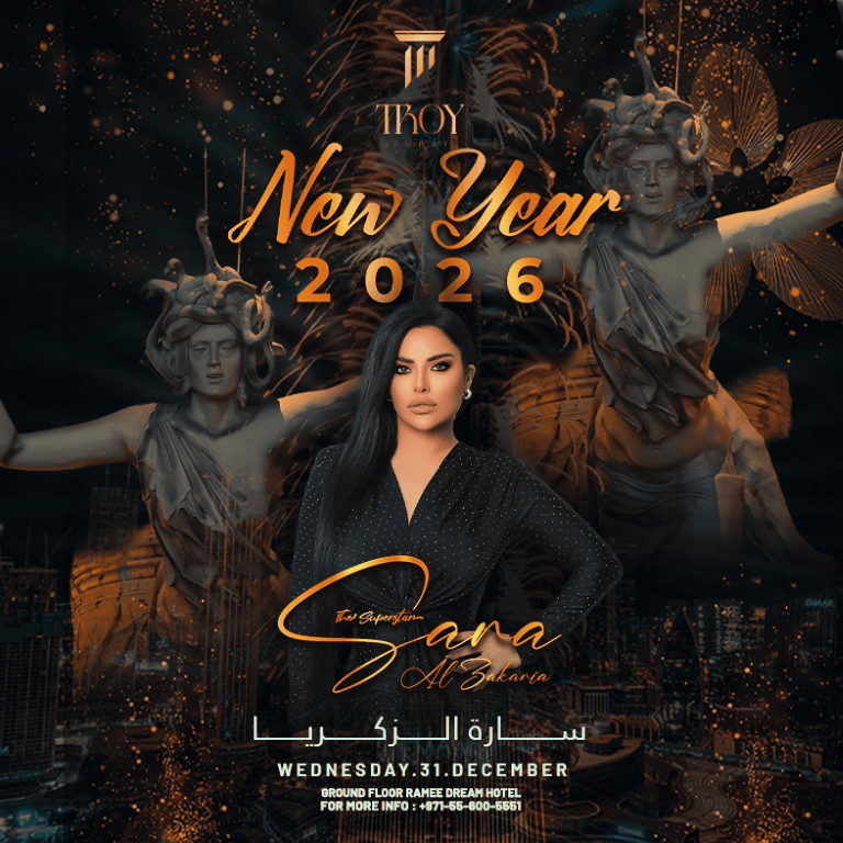 New Year’s Eve at Troy in Dubai