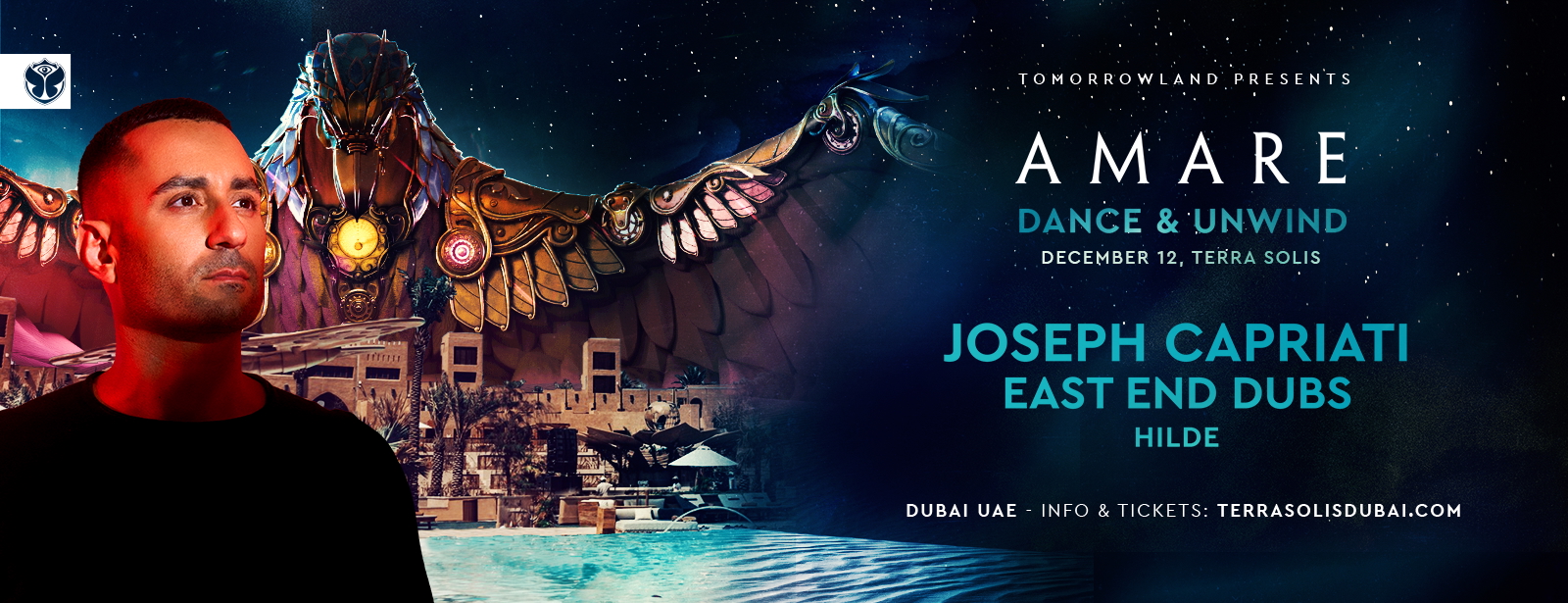 Tomorrowland Presents Amare Dance & Unwind at Terra Solis Dubai