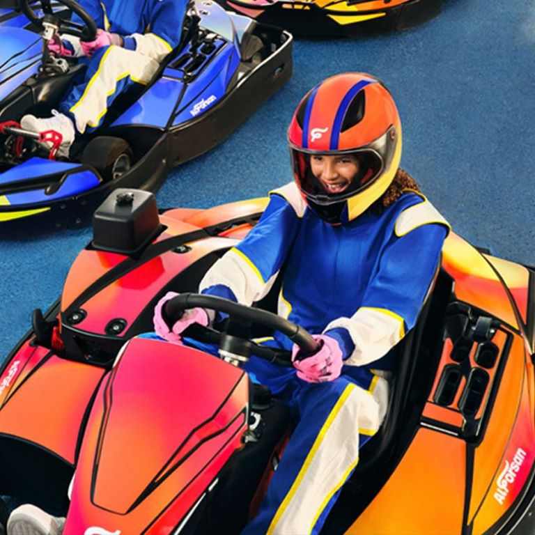 Another view of Karting at Al Forsan at Al Forsan Resort