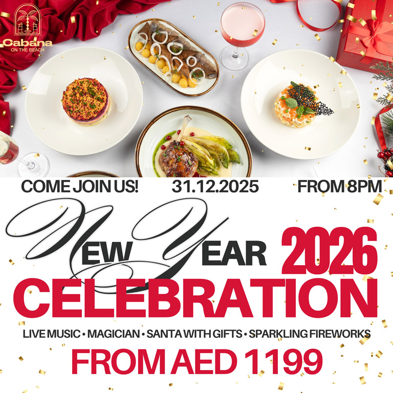 New Year&acirc;&euro;&trade;s Eve 2026 at Cabana on the Beach