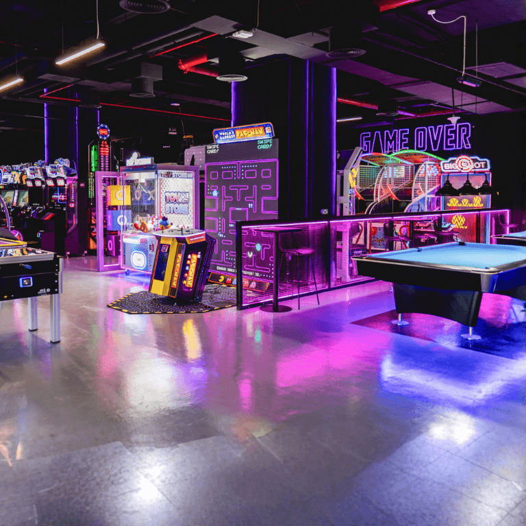 Another view of Lucky 8 Arcade & Billiards at Lucky 8 Arcade