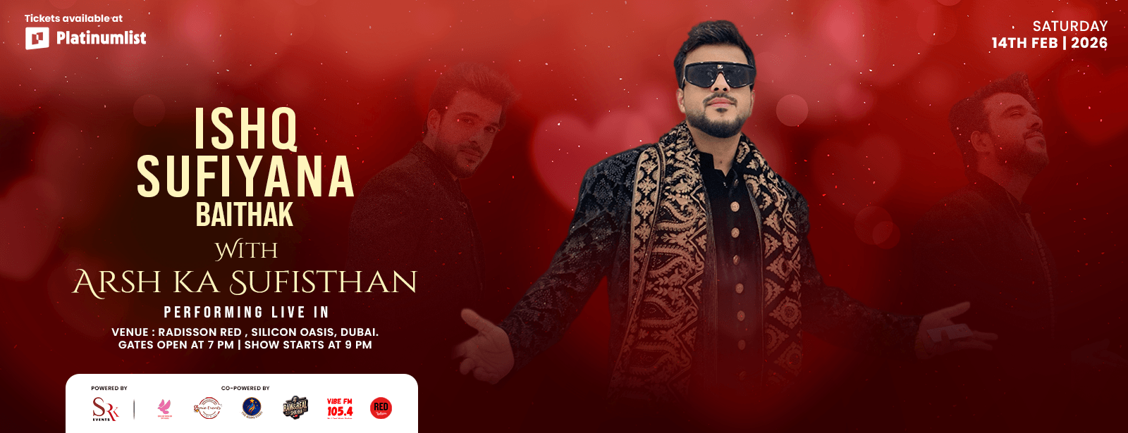 Ishq Sufiyana Live Concert in Dubai Valentine's Day Recommendations at uaemegadeals.com Ishq Sufiyana Live Concert in Dubai Valentine's Day Recommendations at uaemegadeals.com