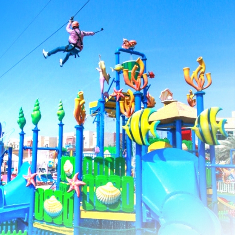 Another view of Splash N Party at Al Safa at Splash 'n' Party Kids Waterpark