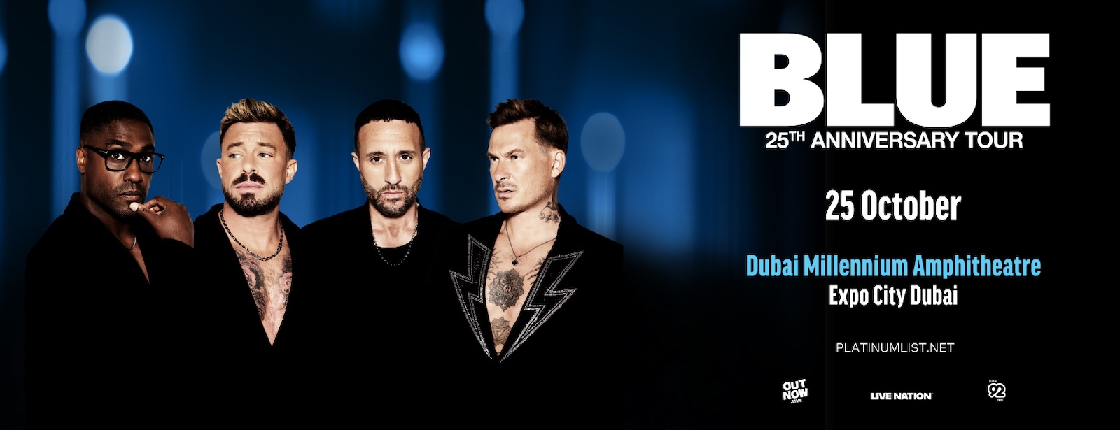 BLUE 2026 Live in Dubai Concerts at dubaitraveltours.com