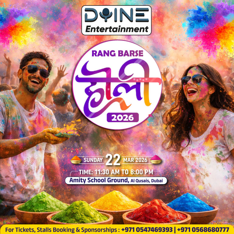 Rang Barse Holi 2026 in Dubai Tickets, Holi Event - Platinumlist.net