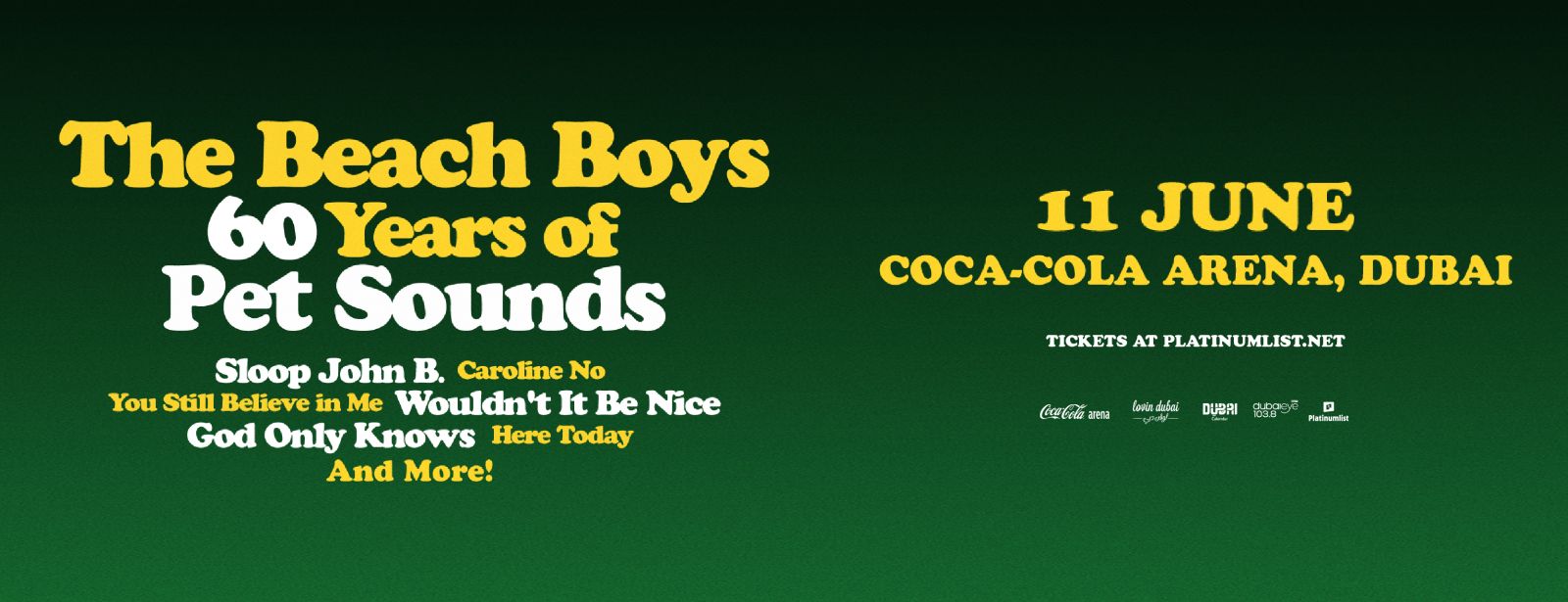 The Beach Boys live in Dubai Concerts at dubaitraveltours.com