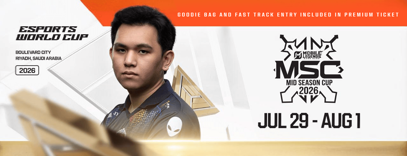 Mobile Legends: Bang Bang MSC at EWC 26 in Riyadh Esports World Cup at dubaitraveltours.com