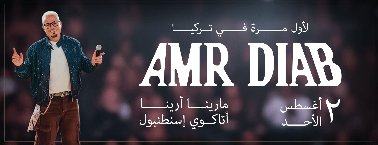 Amr Diab Live in Istanbul Turkey Concerts at dubaitraveltours.com