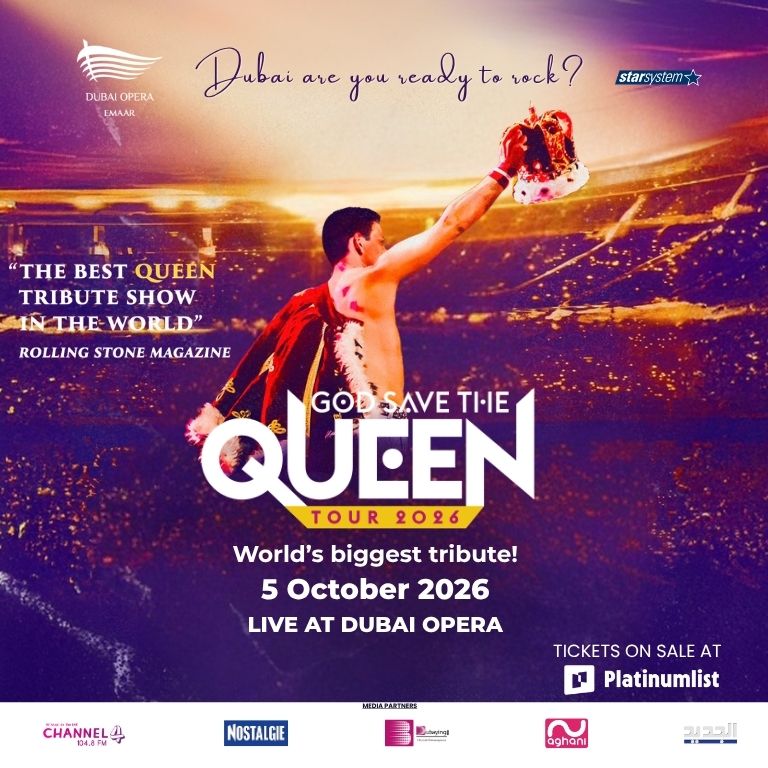 God save the Queen - A Tribute in Dubai
