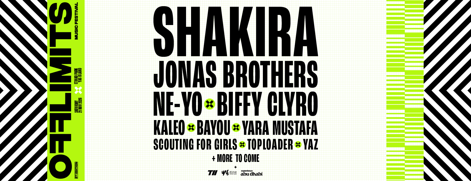 OFFLIMITS Music Festival - Headlining Shakira in Abu Dhabi Festivals at oxge.com OFFLIMITS Music Festival - Headlining Shakira in Abu Dhabi Festivals at directholidaysuae.com