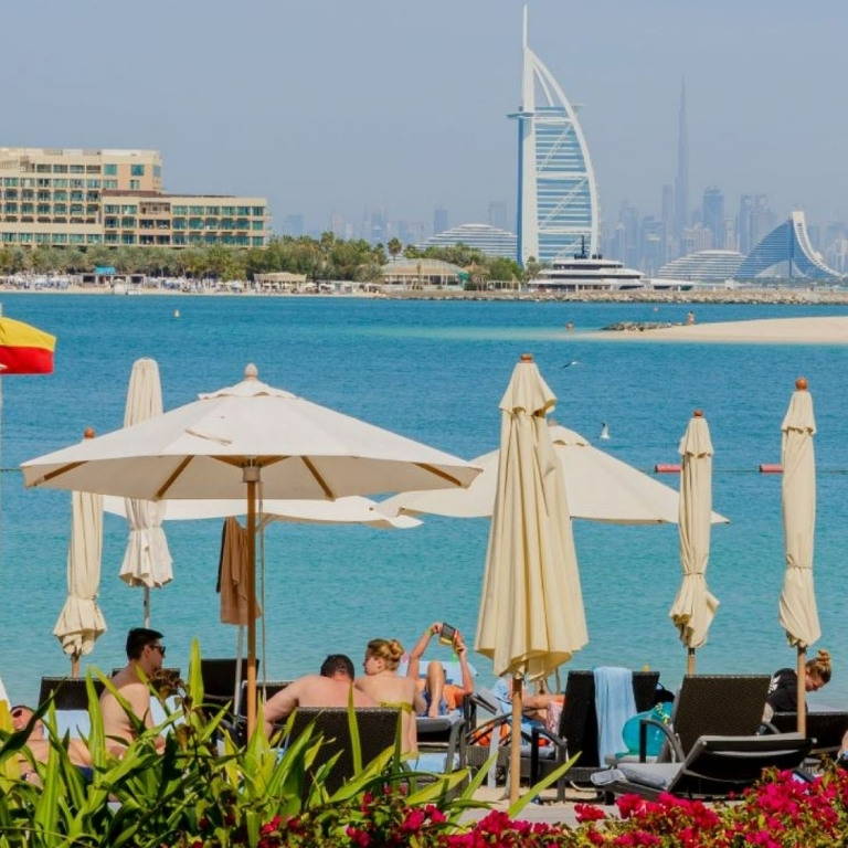 Another view of Riva Pool and Beach Access at RIVA Beach Dubai