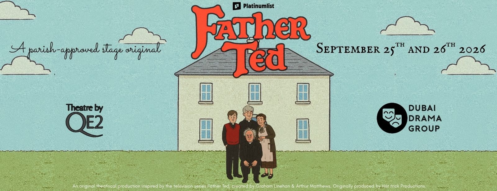 Father Ted at Theatre by QE2 in Dubai Shows and Theatrical Plays at dubaitraveltours.com