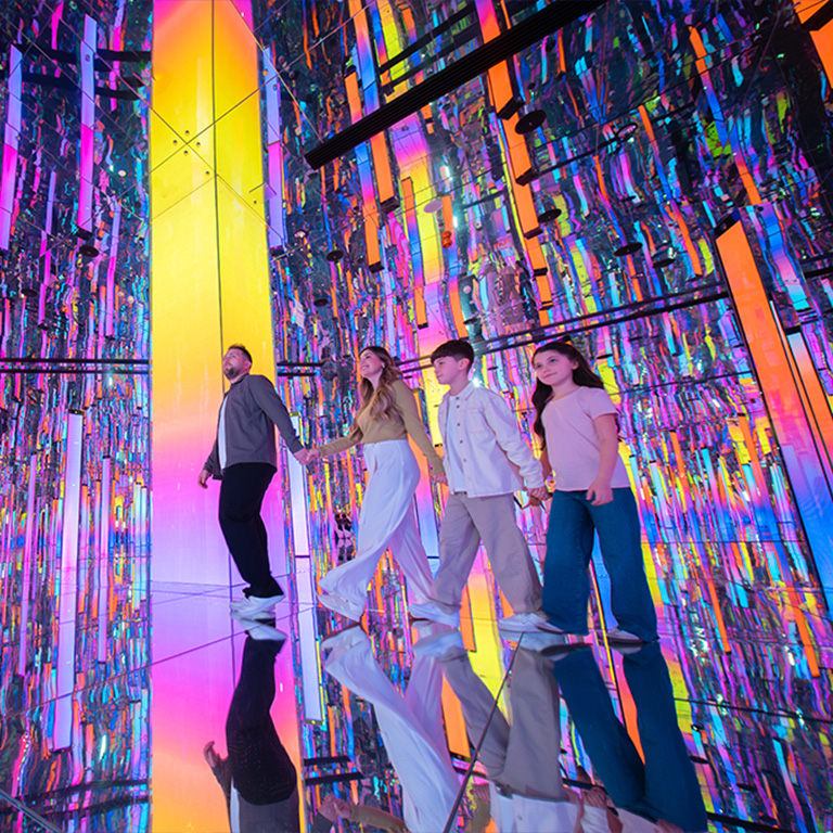 Another view of Dubai Frame  + AYA Universe - Combo at Dubai Frame