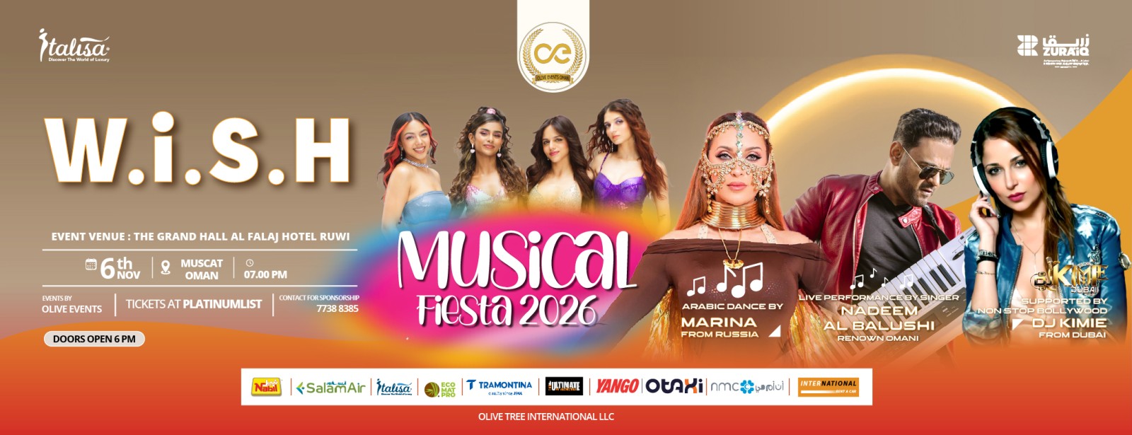 Musical Fiesta 2026 in Muscat Concerts at oxge.com Musical Fiesta 2026 in Muscat Concerts at discountsales.com