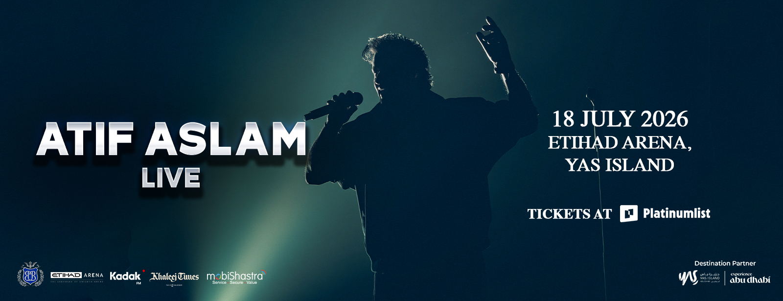 Atif Aslam Live in Abu Dhabi Concerts at dubaitraveltours.com