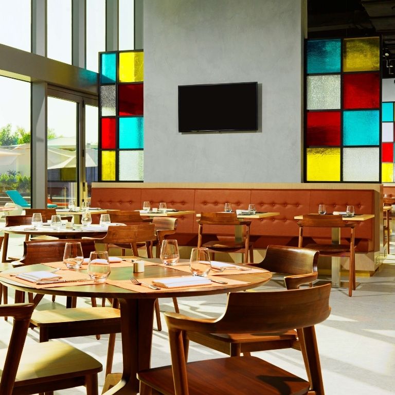 Another view of Dinner at East & Seaboard Restaurant - Aloft Palm Jumeirah at Aloft, Palm Jumeirah