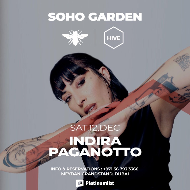 Indira Paganotto at Hive, Soho Garden Meydan - Dubai
