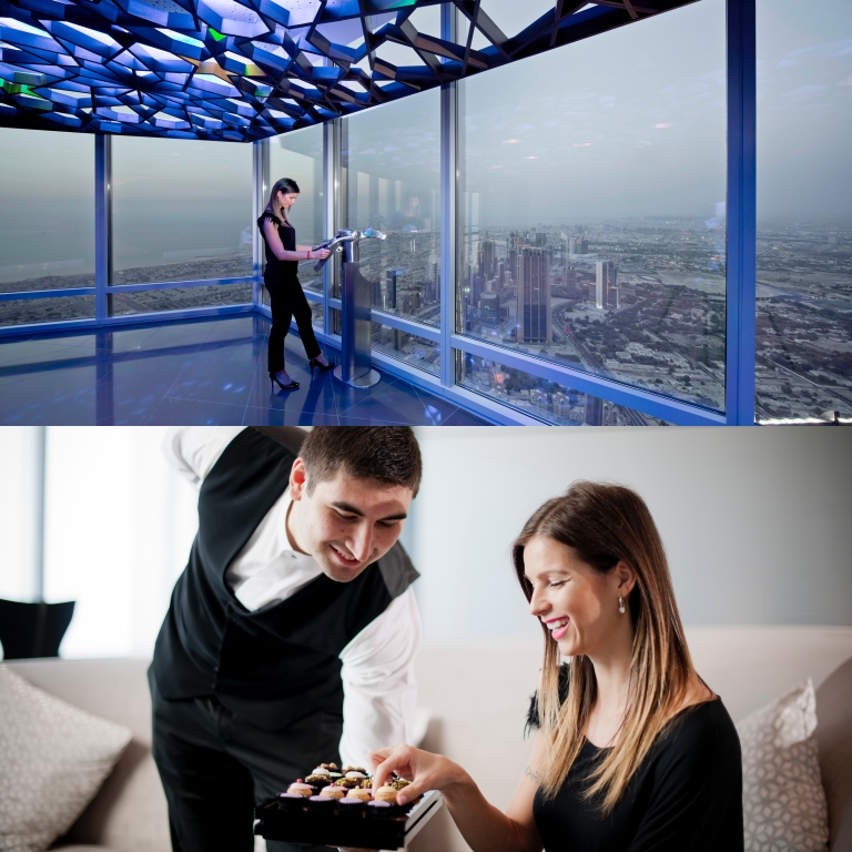 Another view of At the Top, Burj Khalifa Gold at Burj Khalifa