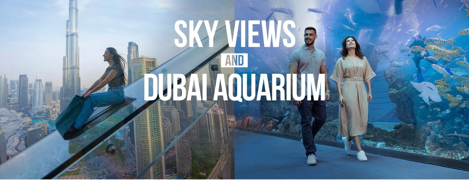 Dubai Aquarium + Sky Views with Slide - Combo Recently Added Experiences at dubaitrades.com Dubai Aquarium + Sky Views with Slide - Combo Recently Added Experiences at dubaitrades.com