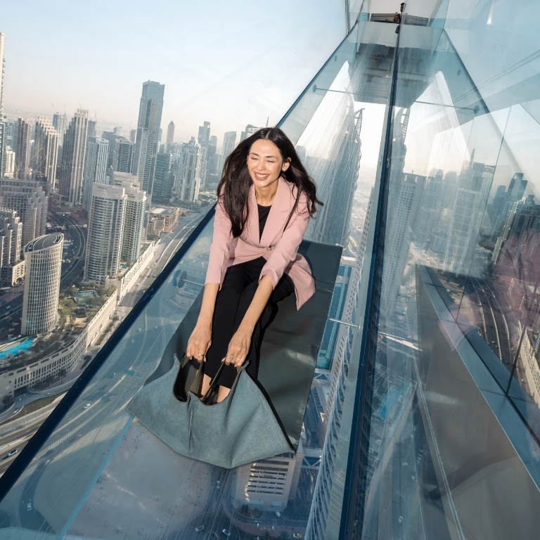 Another view of Sky Views with Slide + F&B + Souvenir at Sky Views Dubai