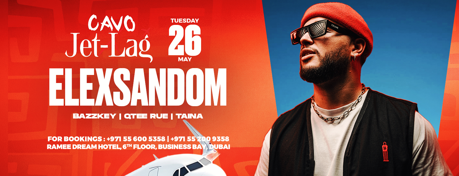Jet-Lag Presents Elexsandom at Cavo in Dubai Nightlife at dubaitraveltours.com