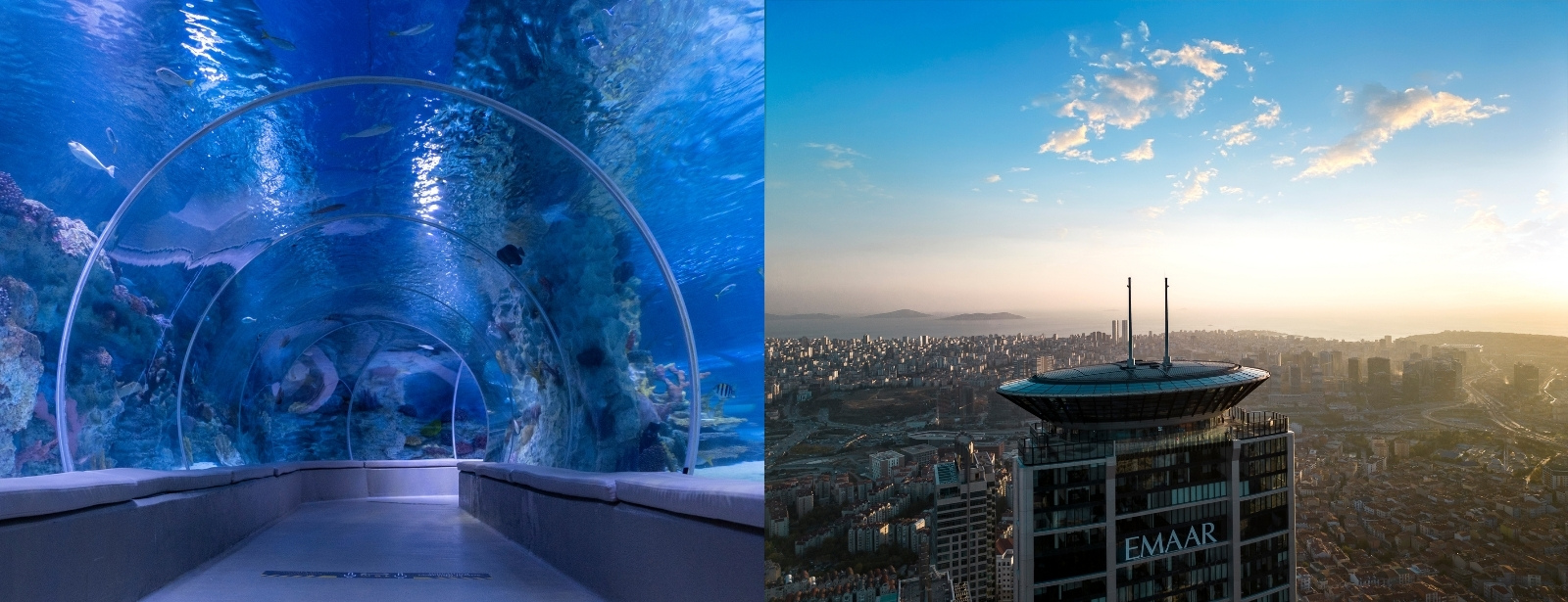 Istanbul Aquarium + Sky View + Sky Walk - Combo Combos and more adventures at dubaitraveltours.com