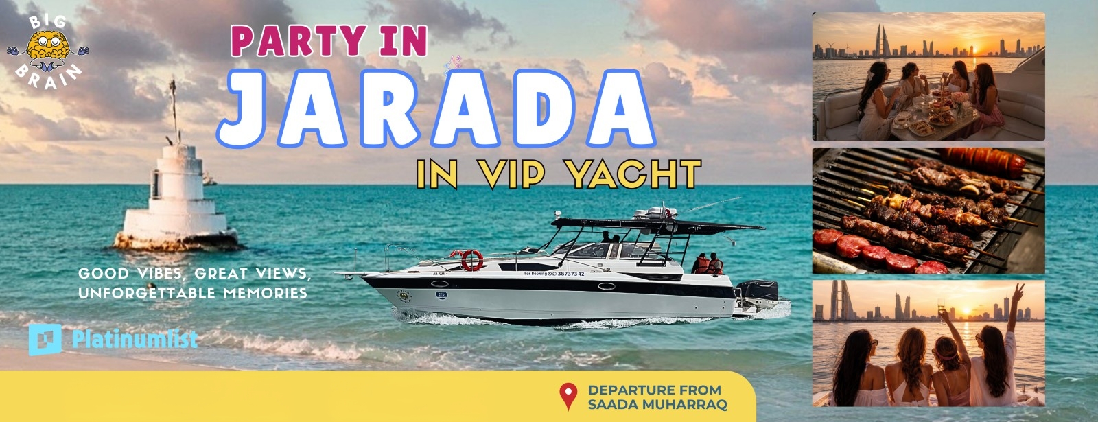 Party in Jarada in VIP Yacht with Lounge Space Nightlife at dubaitraveltours.com
