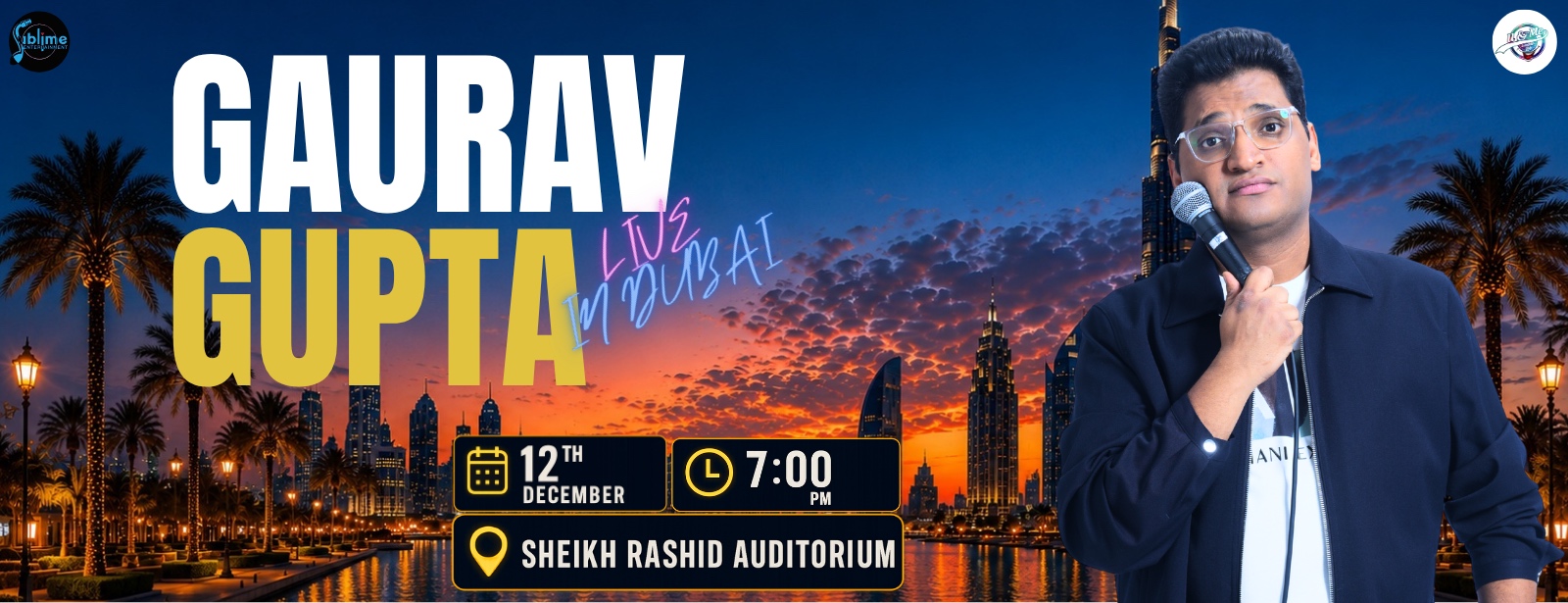 Gaurav Gupta Live in Dubai Shows and Theatrical Plays at dubaitraveltours.com Gaurav Gupta Live in Dubai Shows and Theatrical Plays at dubaitraveltours.com