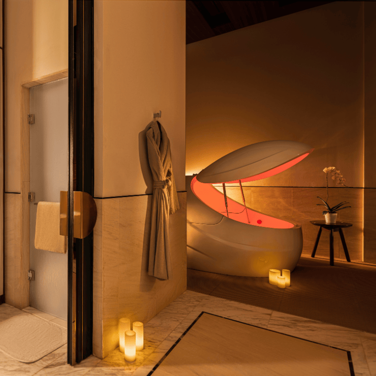 Another view of Floatation Pod Experience at Waldorf Astoria Spa DIFC at Waldorf Astoria Dubai International Financial Centre