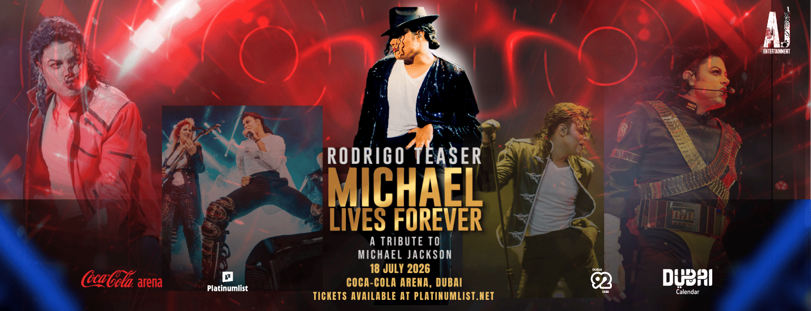 Michael Lives Forever at Coca-Cola Arena in Dubai Concerts at dubaitraveltours.com