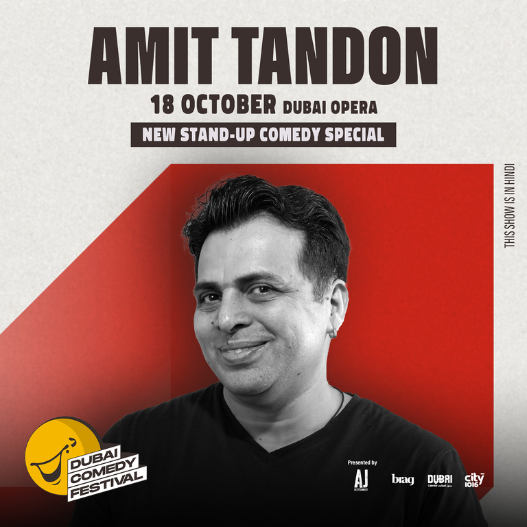 Amit Tandon Live at Dubai Comedy Festival