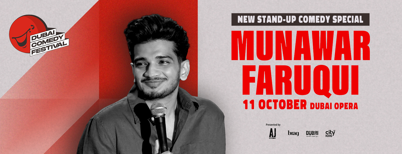 Munawar Faruqui Live at Dubai Comedy Festival Dubai Comedy Festival at dubaitraveltours.com