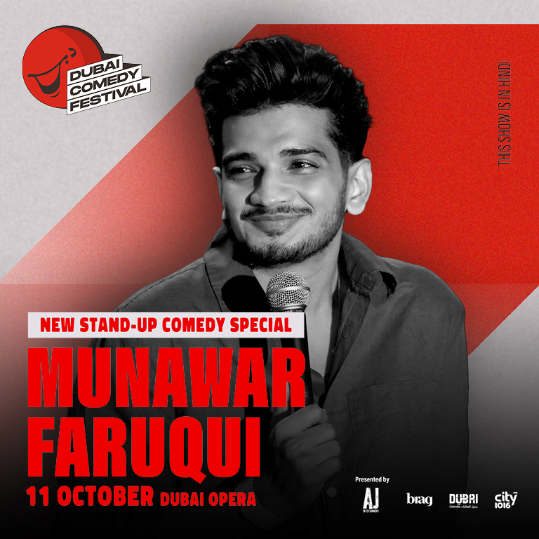 Munawar Faruqui Live at Dubai Comedy Festival