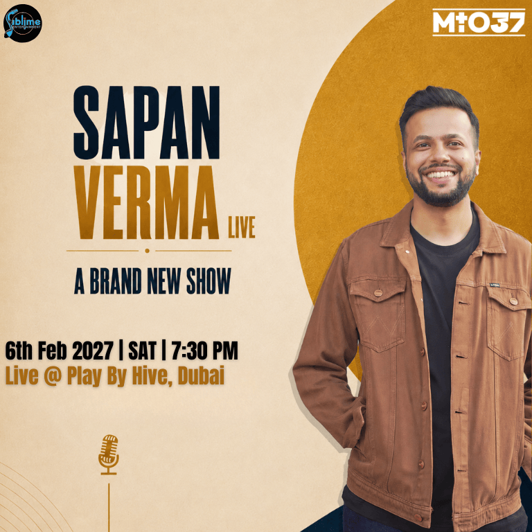 Sapan Verma Live in Dubai