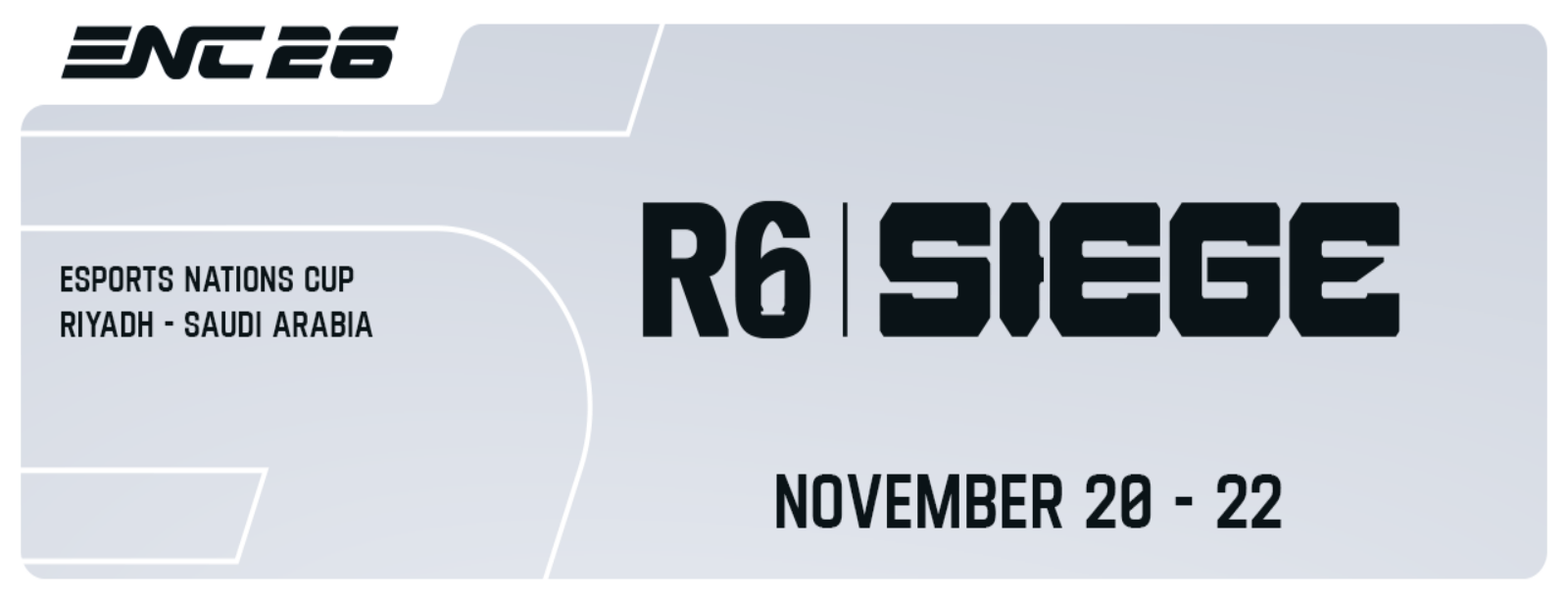 R6 at ENC 26 in Riyadh Gaming & ESports at dubaitraveltours.com