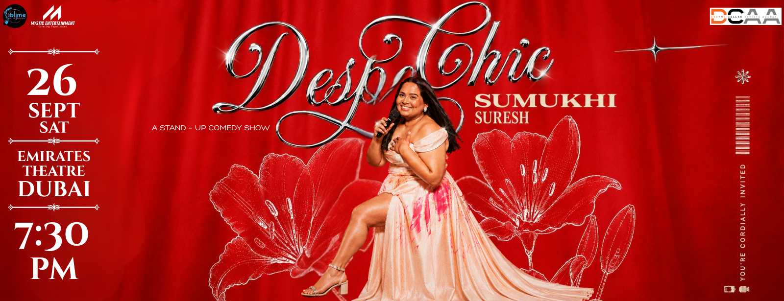 Sumukhi Suresh Live in Dubai Comedy Events at dubaitraveltours.com Sumukhi Suresh Live in Dubai Comedy Events at dubaitraveltours.com