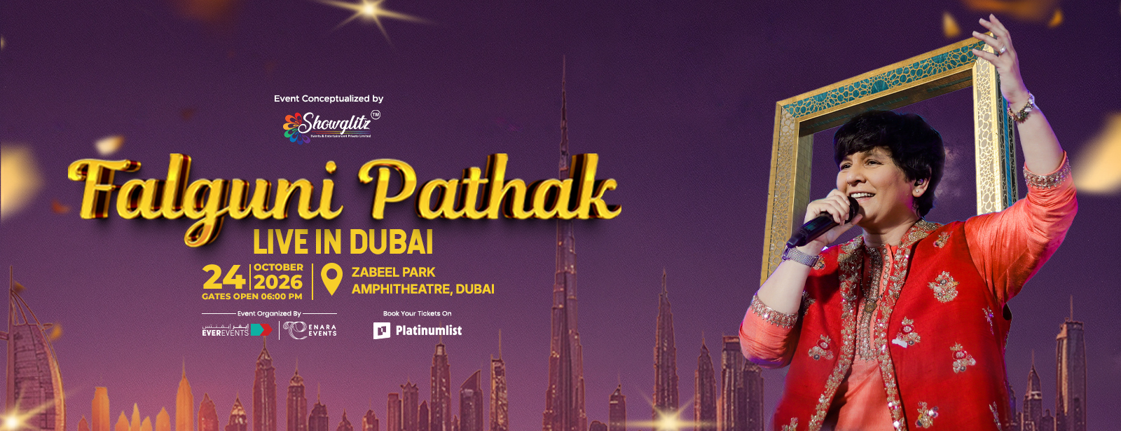 Falguni Pathak Live in Dubai Concerts at dubaitraveltours.com