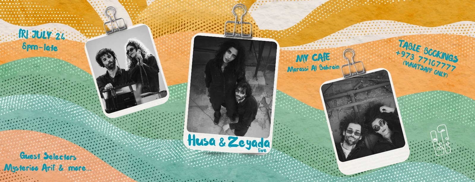 Husa & Zeyada live at My Cafe, Marassi Al Bahrain Nightlife at dubaitraveltours.com
