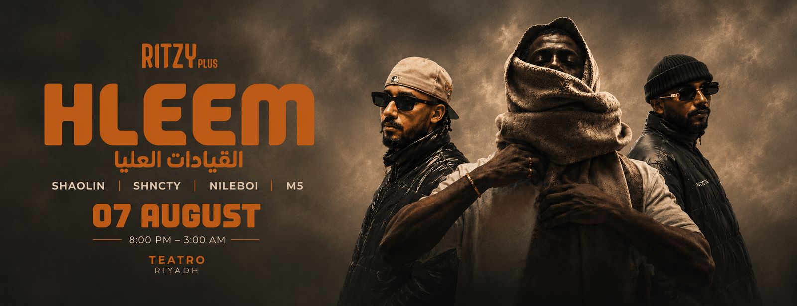 Ritzyplus presents Hleem, Randar & Alyoung in Riyadh Concerts at dubaitraveltours.com