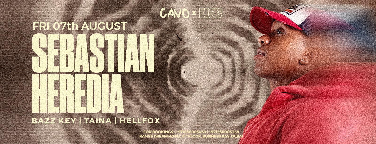 Eden presents Sebastian Herdia live at Cavo in Dubai Nightlife at dubaitraveltours.com