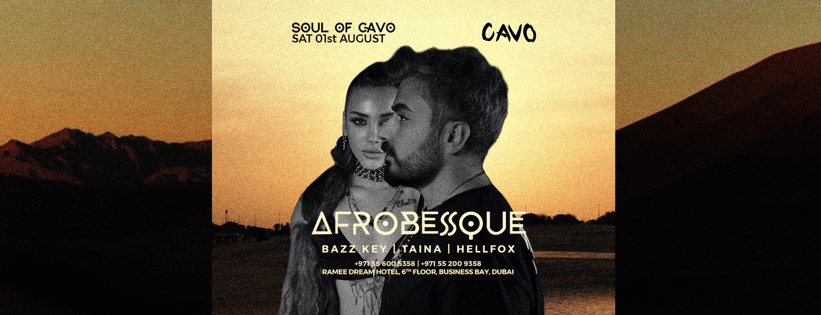 Soul of Cavo featuring AFROBESSQUE live in Dubai Nightlife at dubaitraveltours.com Soul of Cavo featuring AFROBESSQUE live in Dubai Nightlife at dubaitraveltours.com