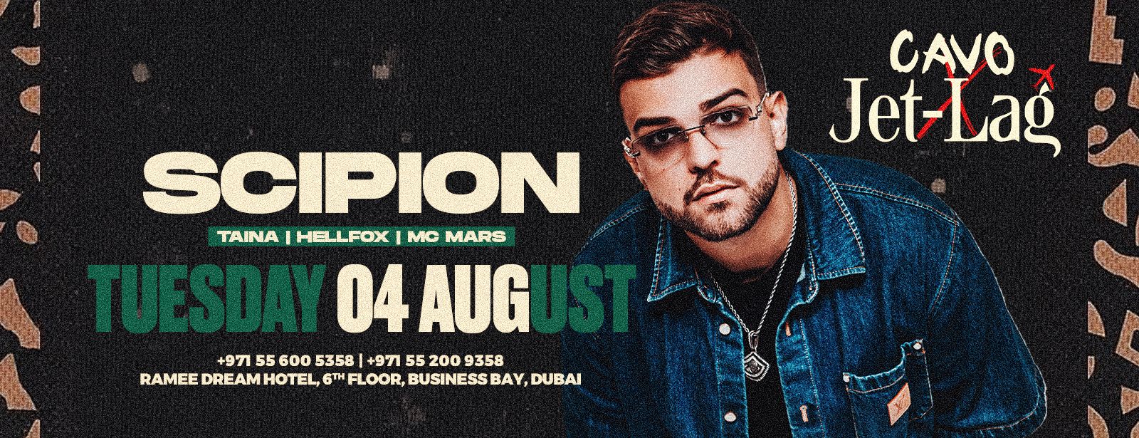 Jet-Lag Presents SCIPION in Dubai Nightlife at dubaitraveltours.com
