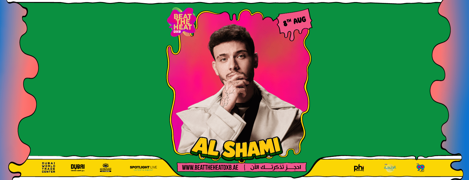 Beat The Heat DXB Season 5 ft Al Shami Live at DWTC Concerts at dubaitraveltours.com