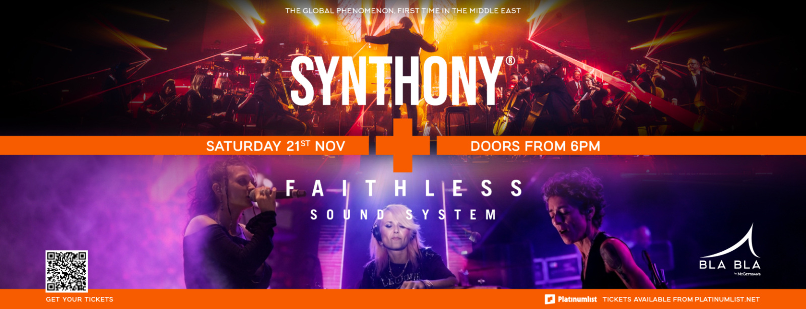 Synthony x Faithless Live in Dubai Concerts at dubaitraveltours.com