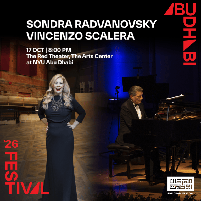 Sondra Radvanovsky and Vincenzo Scalera at Abu Dhabi Festival 2026
