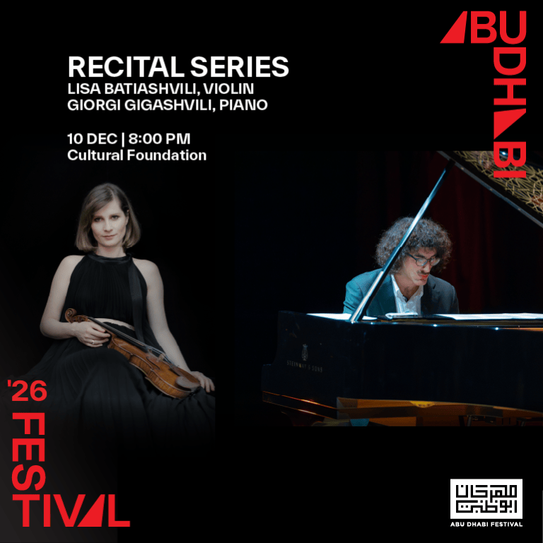 Lisa Batiashvili and Giorgi Gigashvili at Abu Dhabi Festival 2026