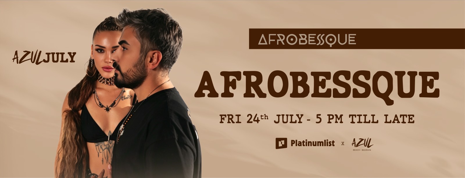 Afrobessque live at Azul Beach, Bahrain Nightlife at dubaitraveltours.com