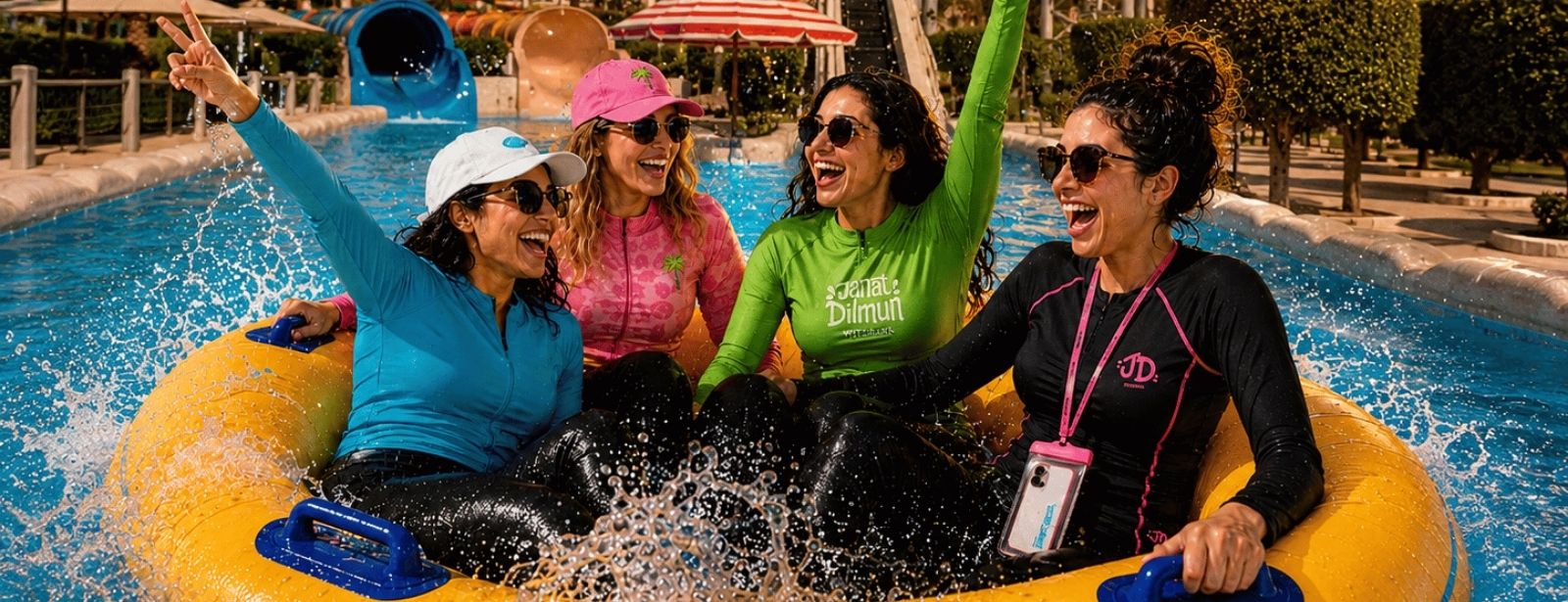 Janat Dilmun Water Park Bahrain - Ladies Night Water Parks at dubaitraveltours.com Janat Dilmun Water Park Bahrain - Ladies Night Water Parks at dubaitraveltours.com