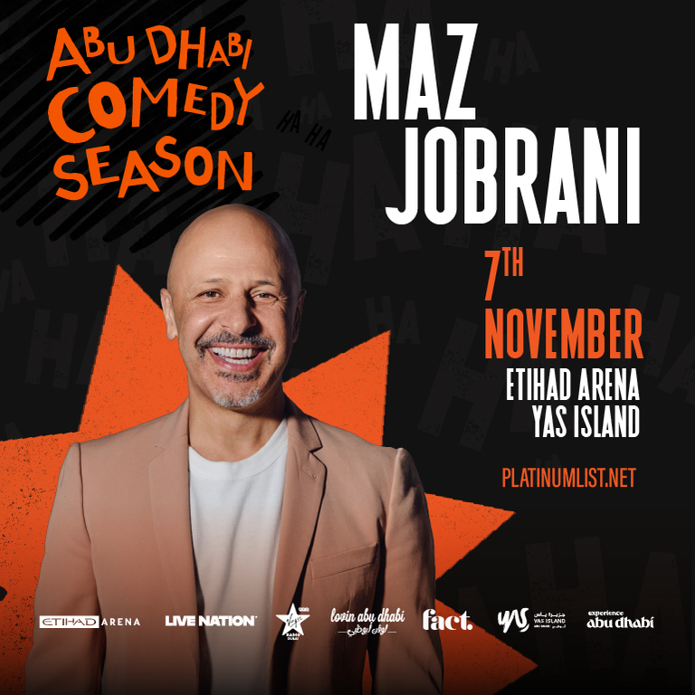 Maz Jobrani at Etihad Arena